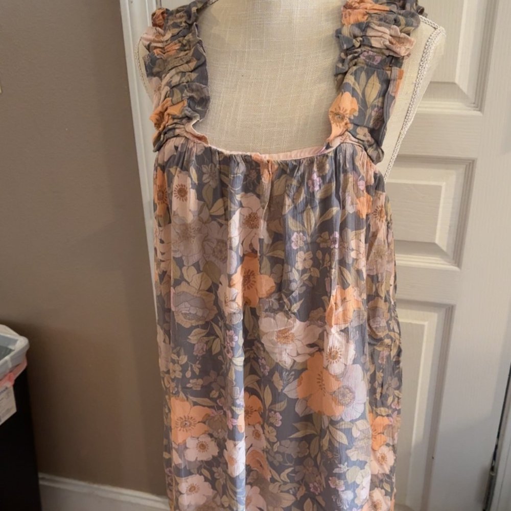 ANDTHEWAY floral dress